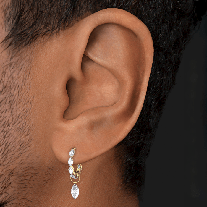 Marquise Diamond Charm