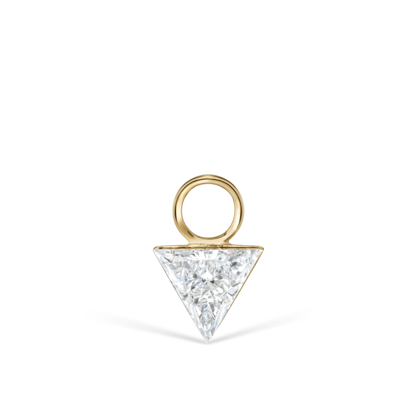 Invisible Set Triangle Diamond Charm