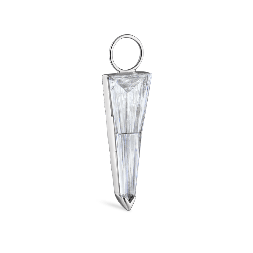 Silhouette Cluster Diamond Charm