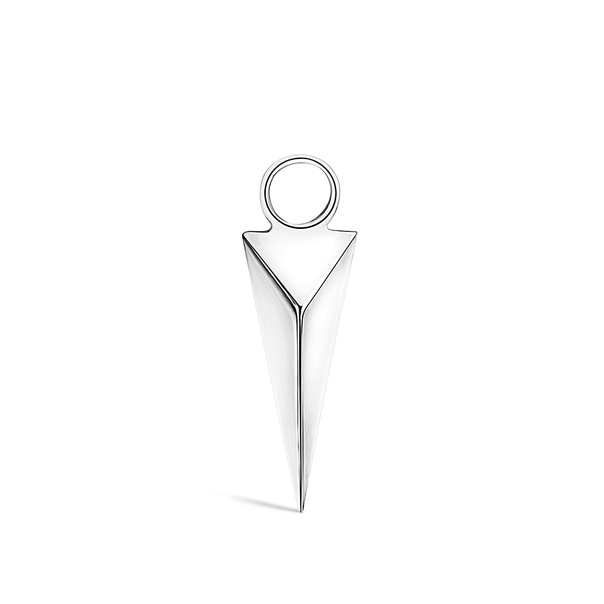 Faceted Long Spike Charm