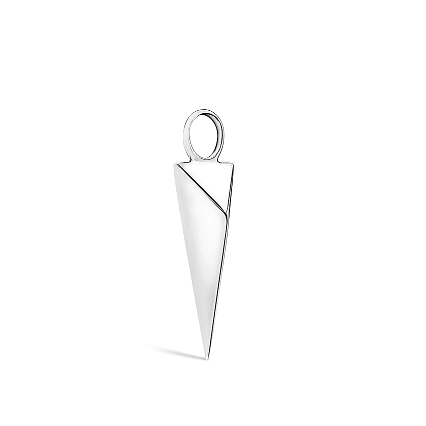 Faceted Long Spike Charm