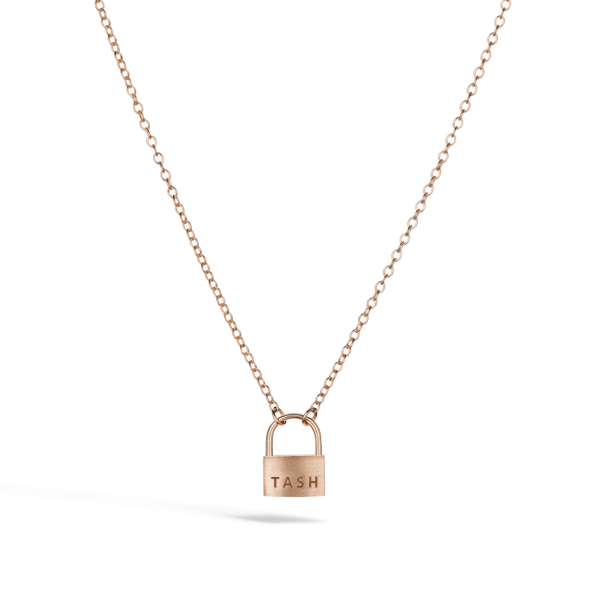 Large Padlock Necklace
