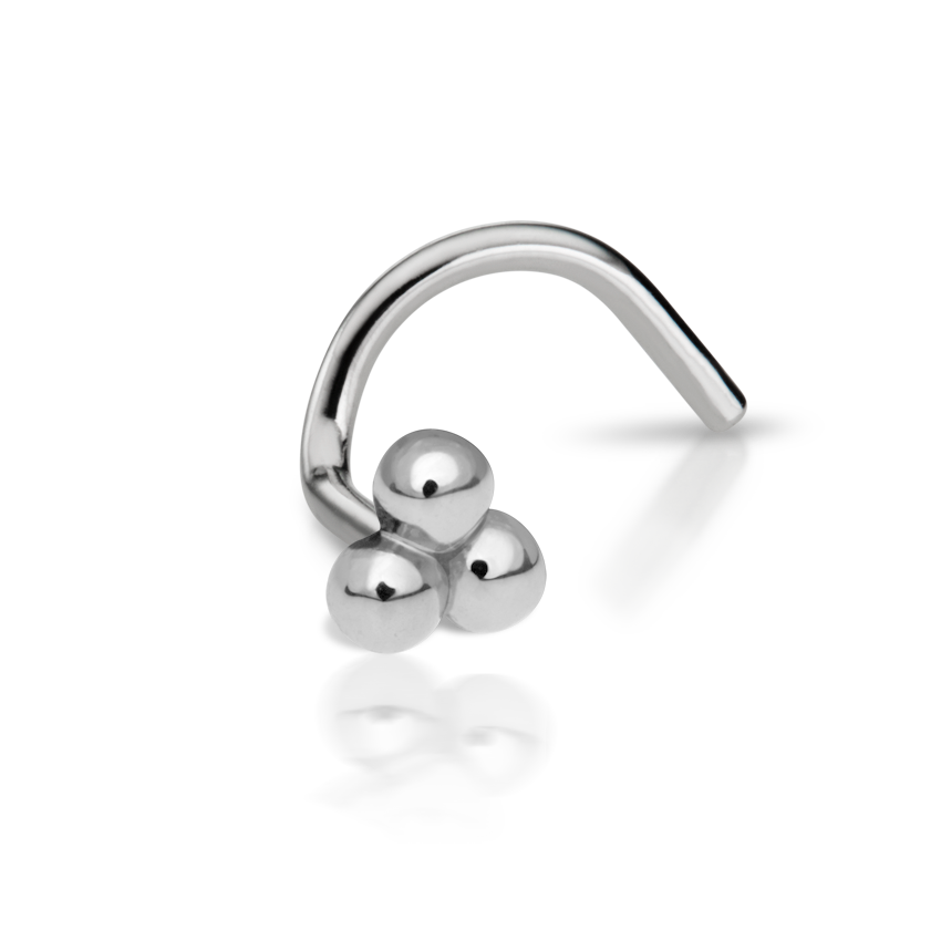 Three Ball Trinity Nostril Screw