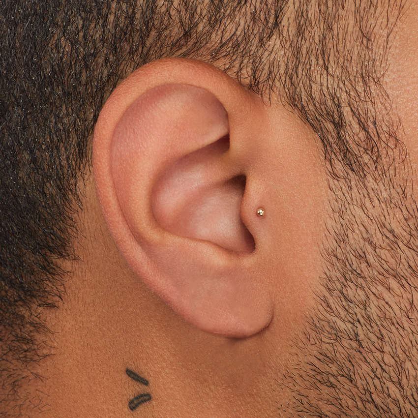 Ball Threaded Stud Earring