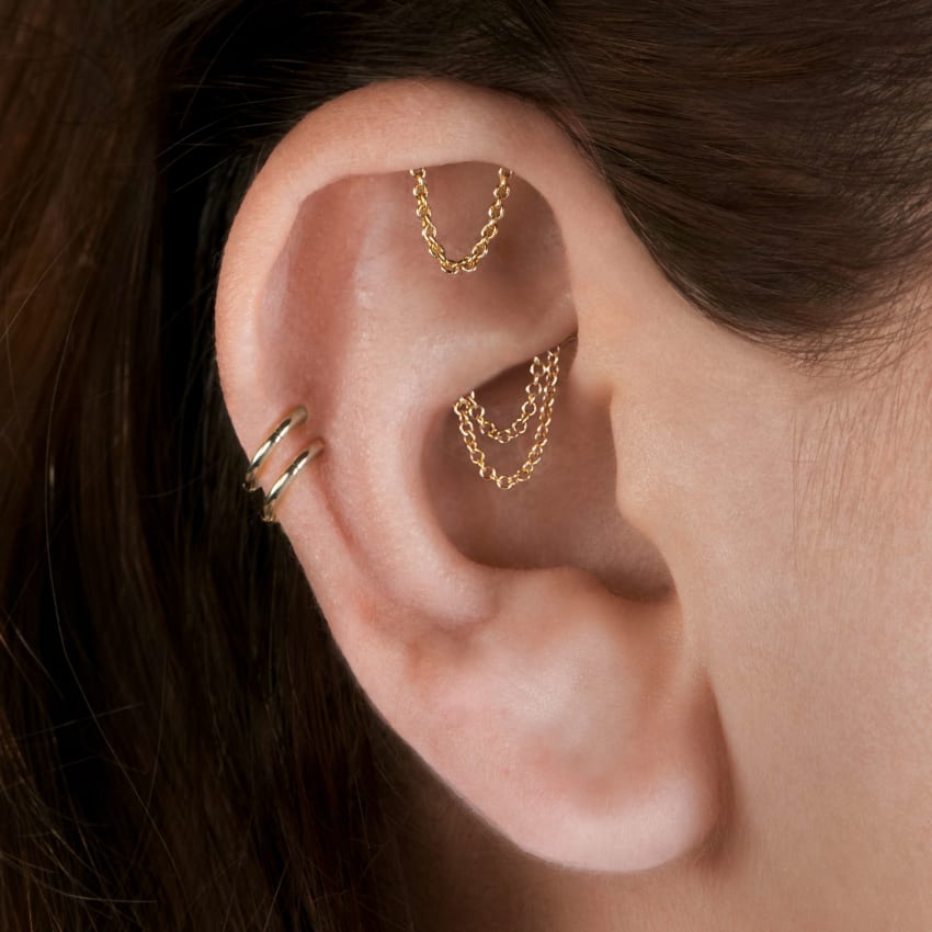 Double Chain Drape