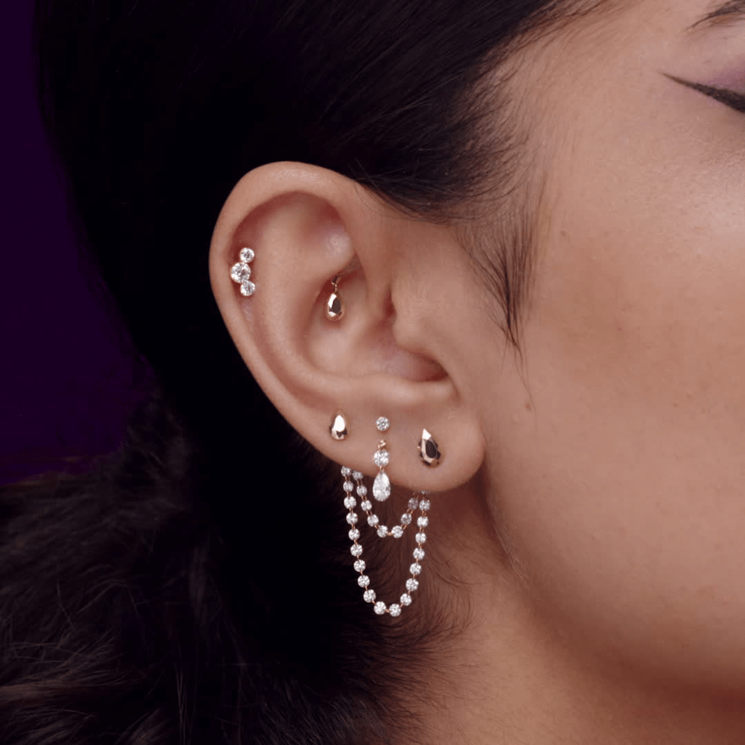 Floating Diamond Connecting Charm