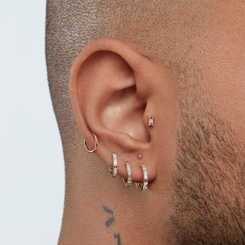 Ball Threaded Stud Earring