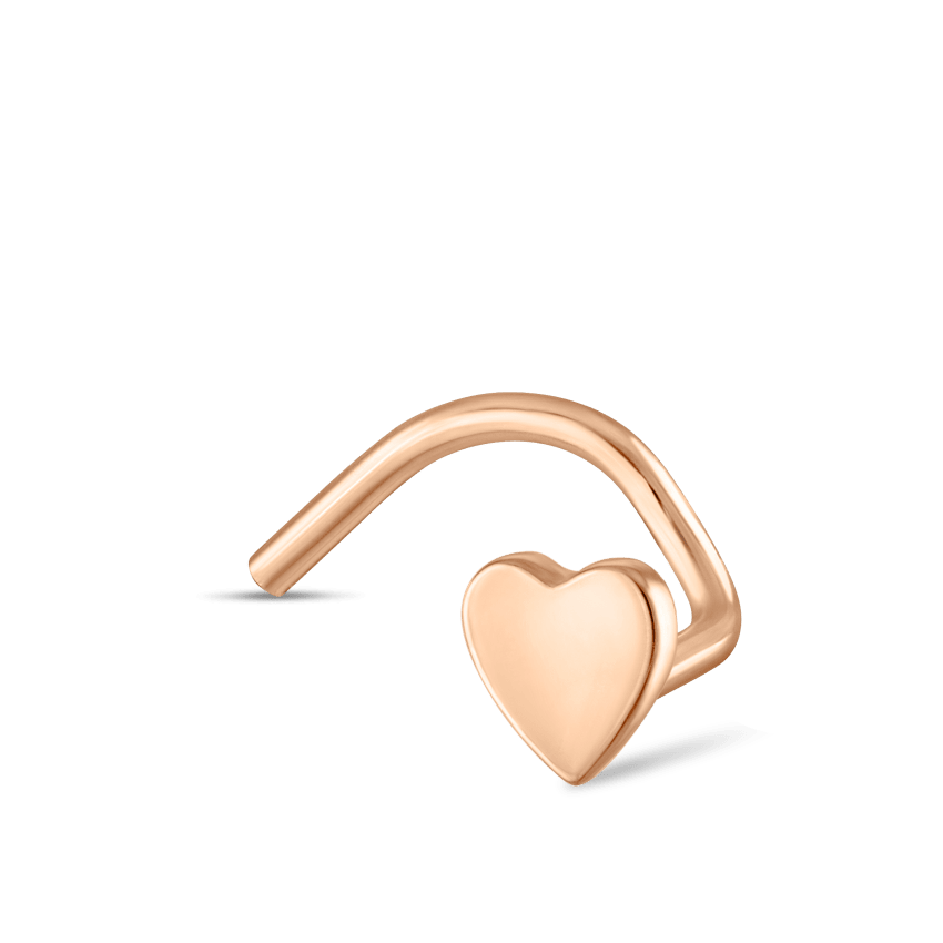 Plain Heart Nostril Screw