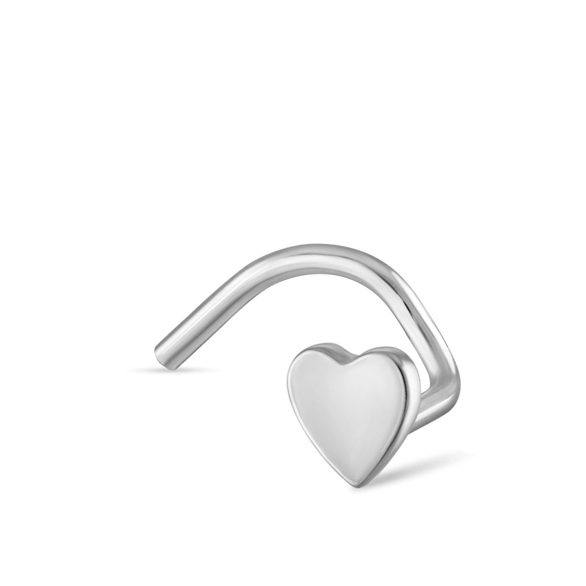Plain Heart Nostril Screw