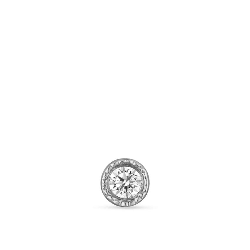 Diamond Scalloped Set Nostril Screw