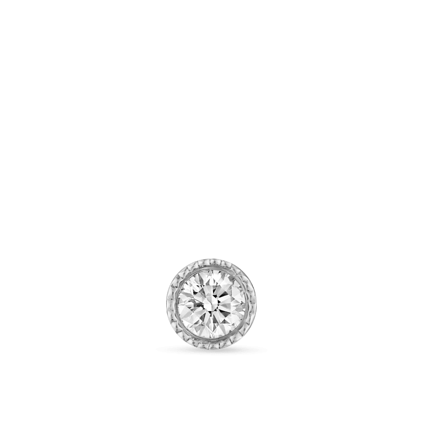 Diamond Scalloped Set Nostril Screw