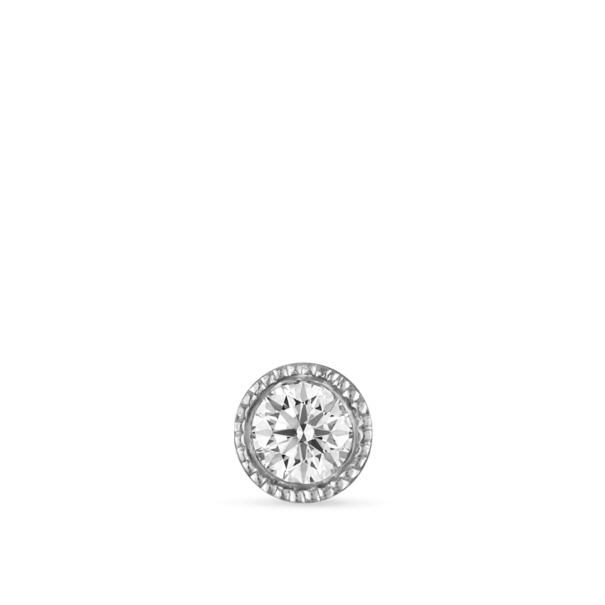 Diamond Scalloped Set Nostril Screw