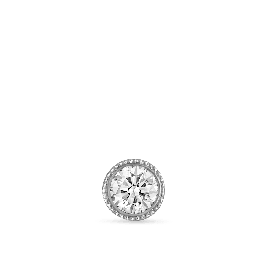Diamond Scalloped Set Nostril Screw