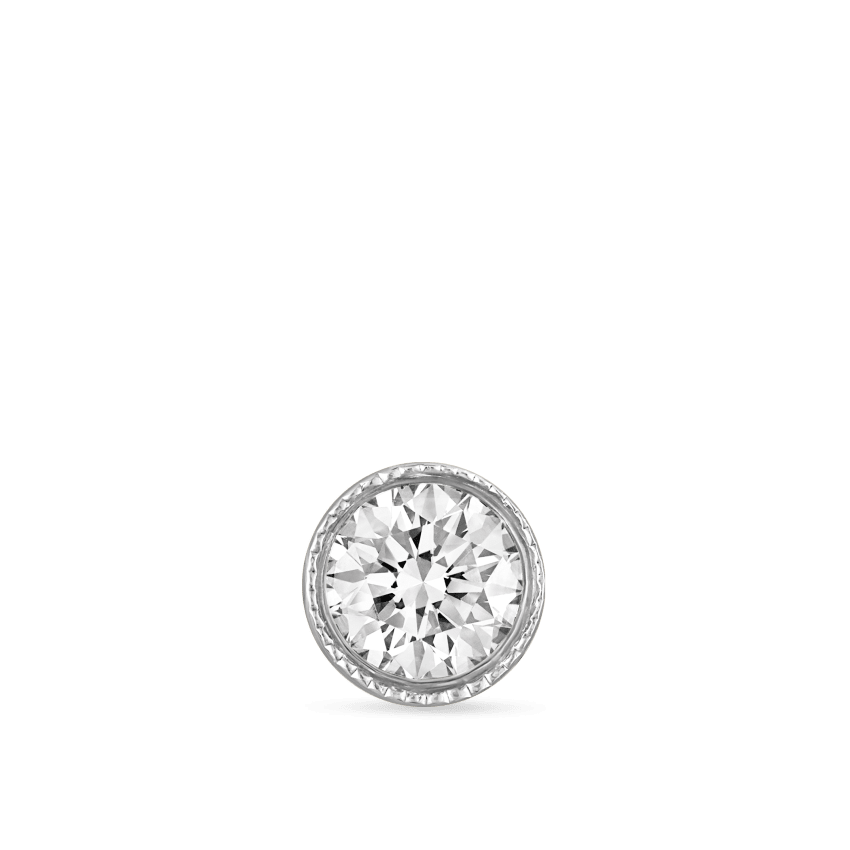 Diamond Scalloped Set Nostril Screw