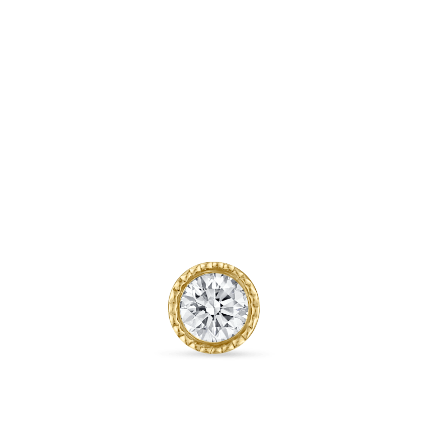 Diamond Scalloped Set Nostril Screw