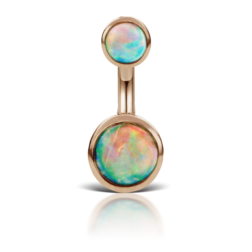 Opal Cup Solitaire Barbell