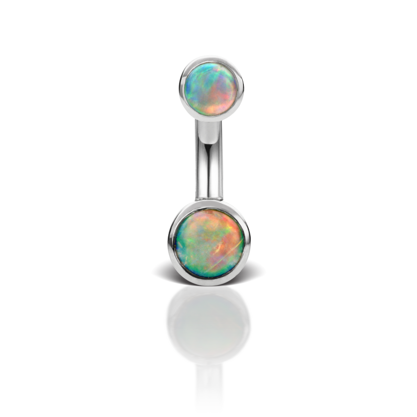 Opal Cup Solitaire Barbell