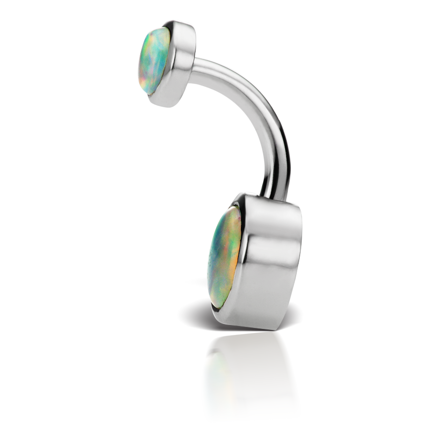 Opal Cup Solitaire Barbell
