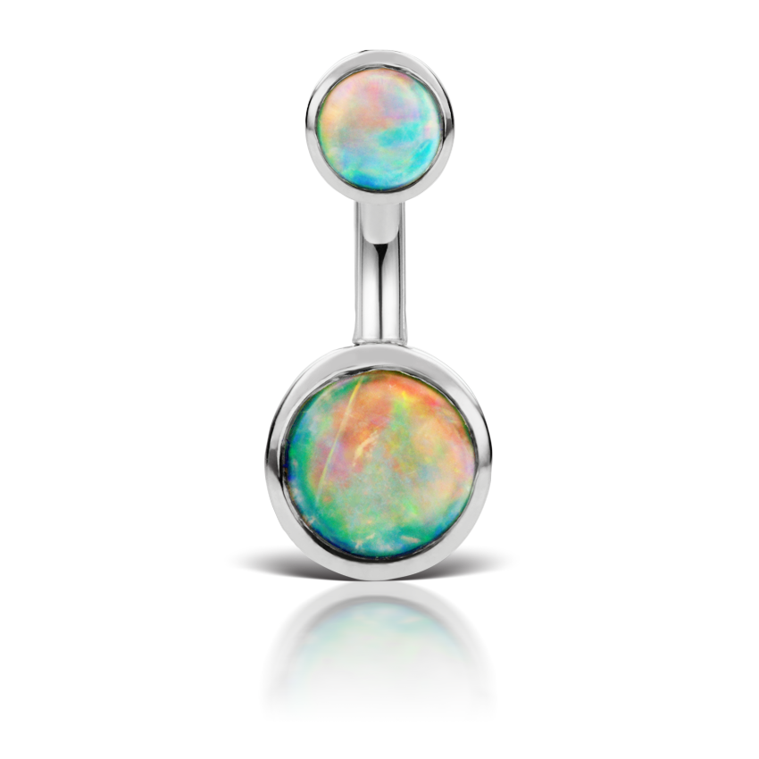 Opal Cup Solitaire Barbell