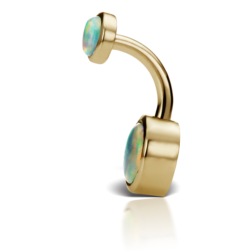 Opal Cup Solitaire Barbell