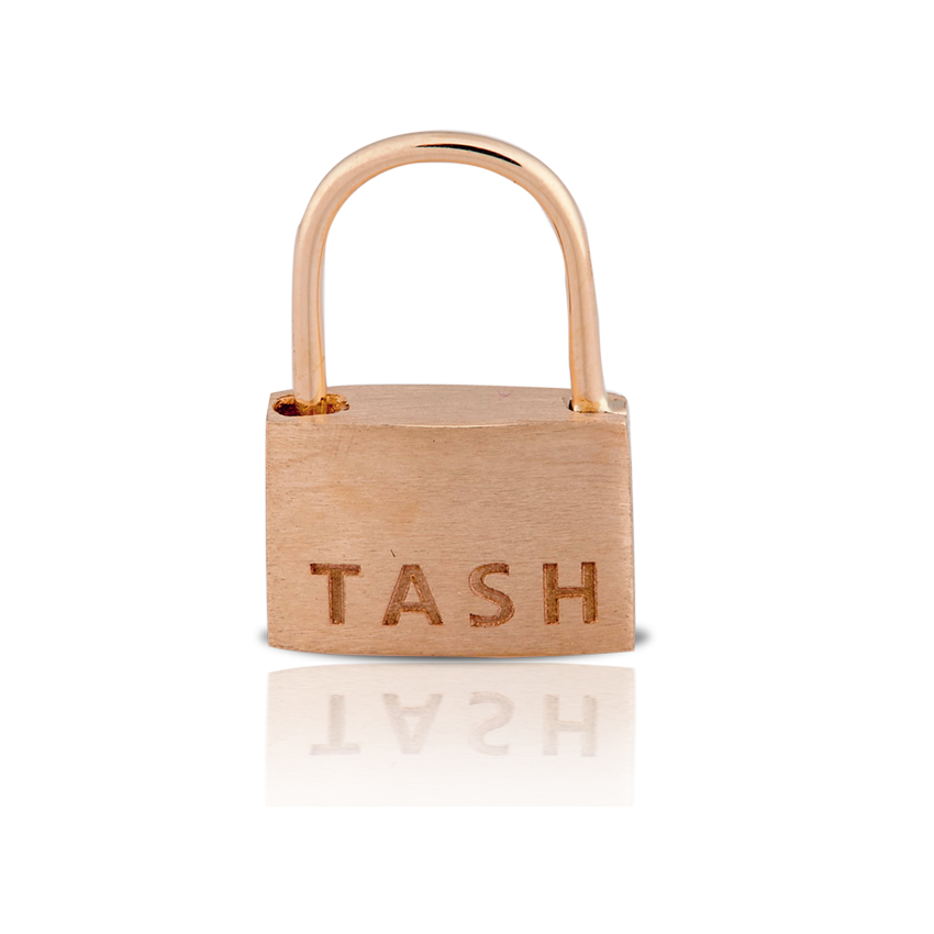 Padlock Hoop Earring