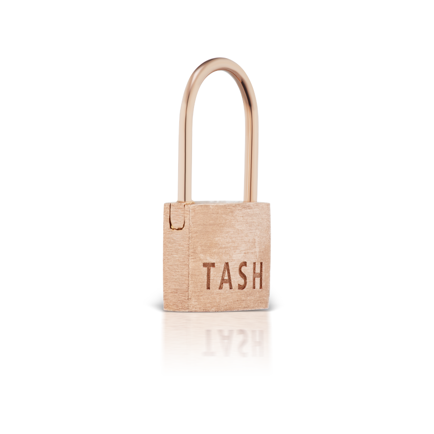 Padlock Hoop Earring