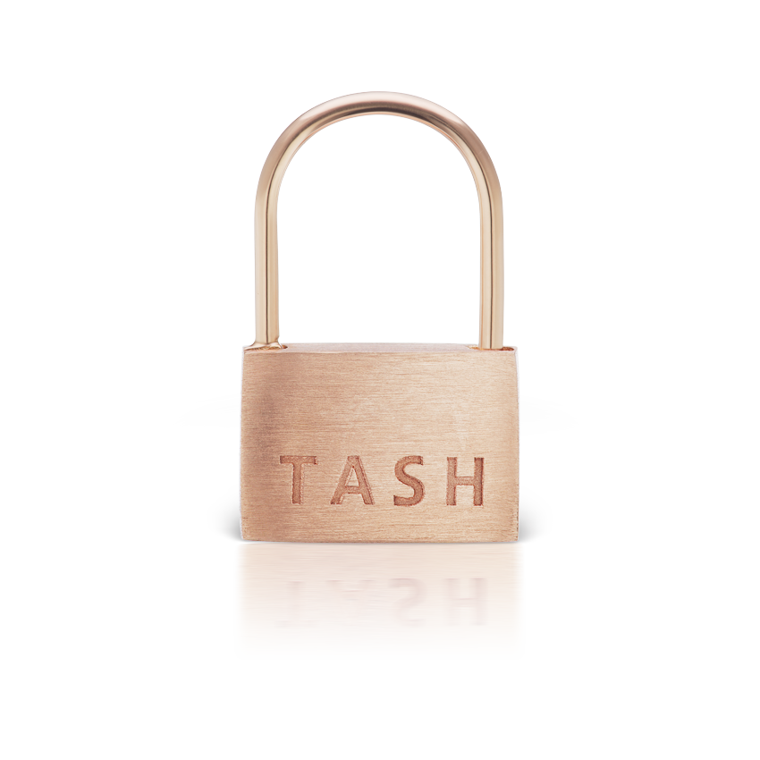 Padlock Hoop Earring