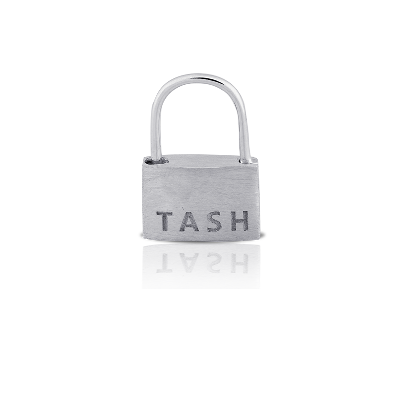 Padlock Hoop Earring