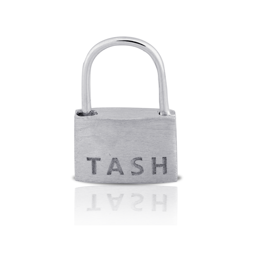 Padlock Hoop Earring