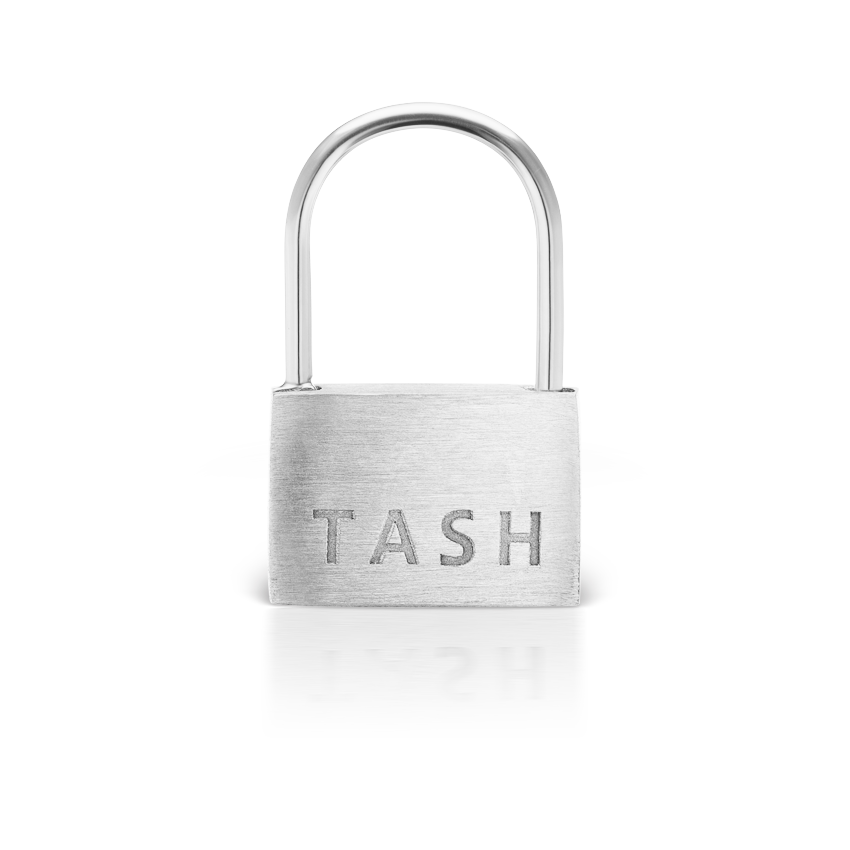 Padlock Hoop Earring