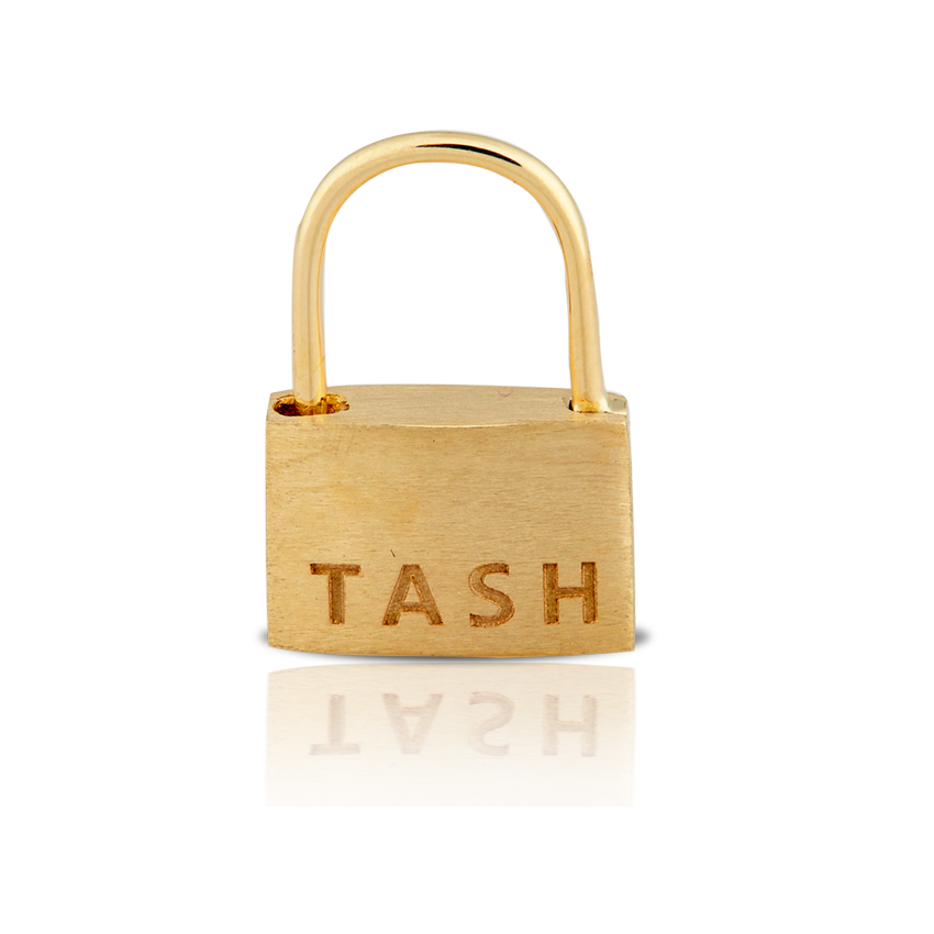 Padlock Hoop Earring