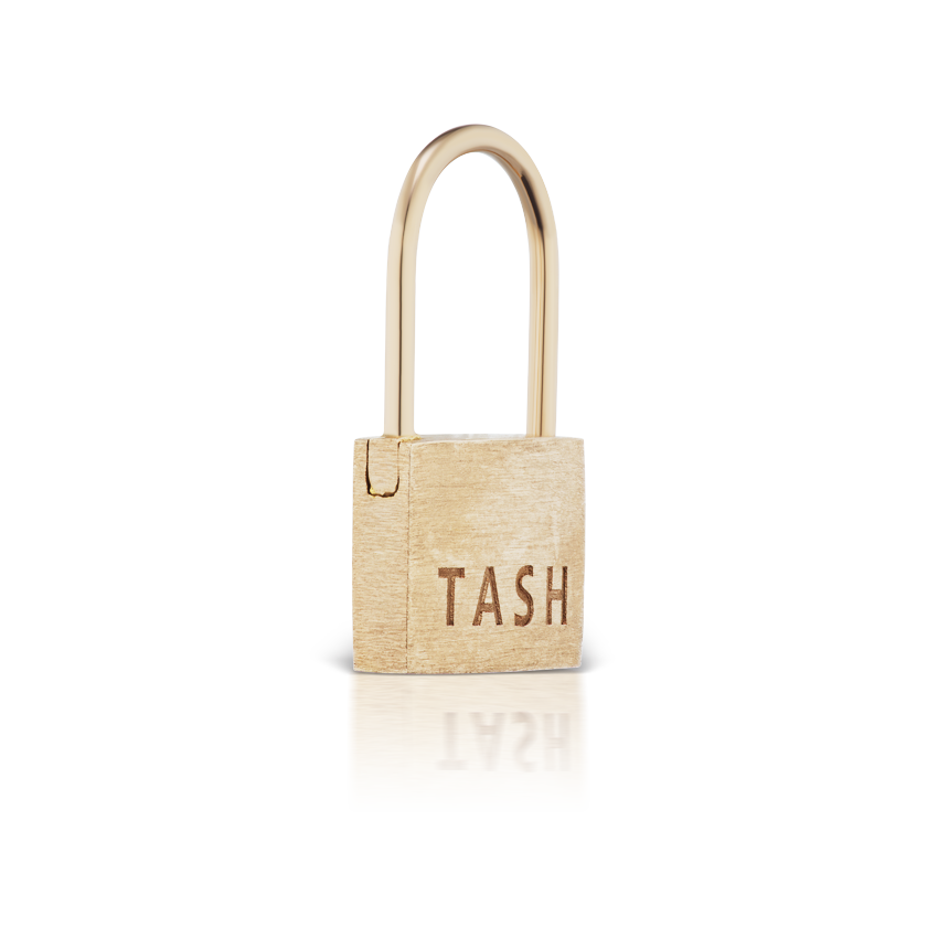 Padlock Hoop Earring