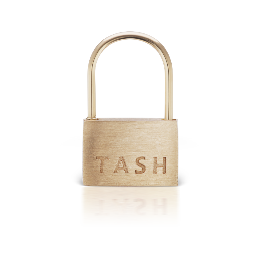 Padlock Hoop Earring