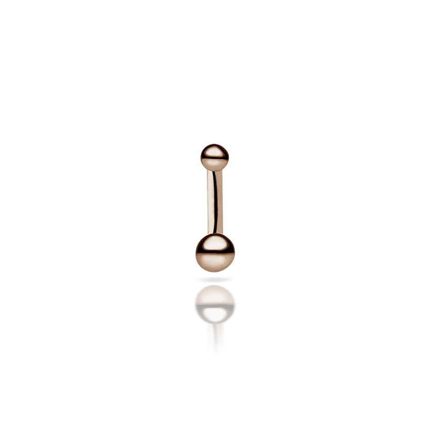 Gold Ball Barbell
