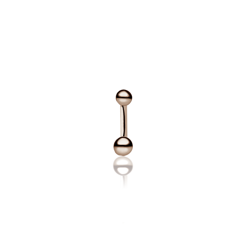 Gold Ball Barbell