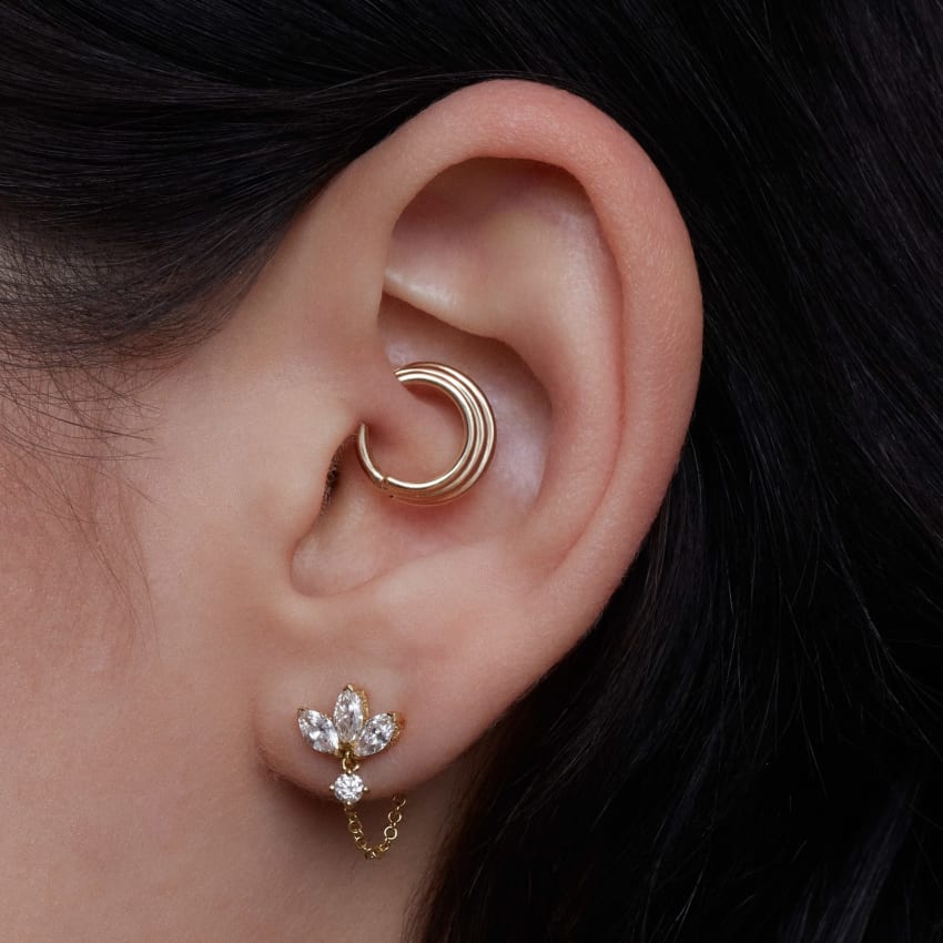Hiranya Hoop Earring