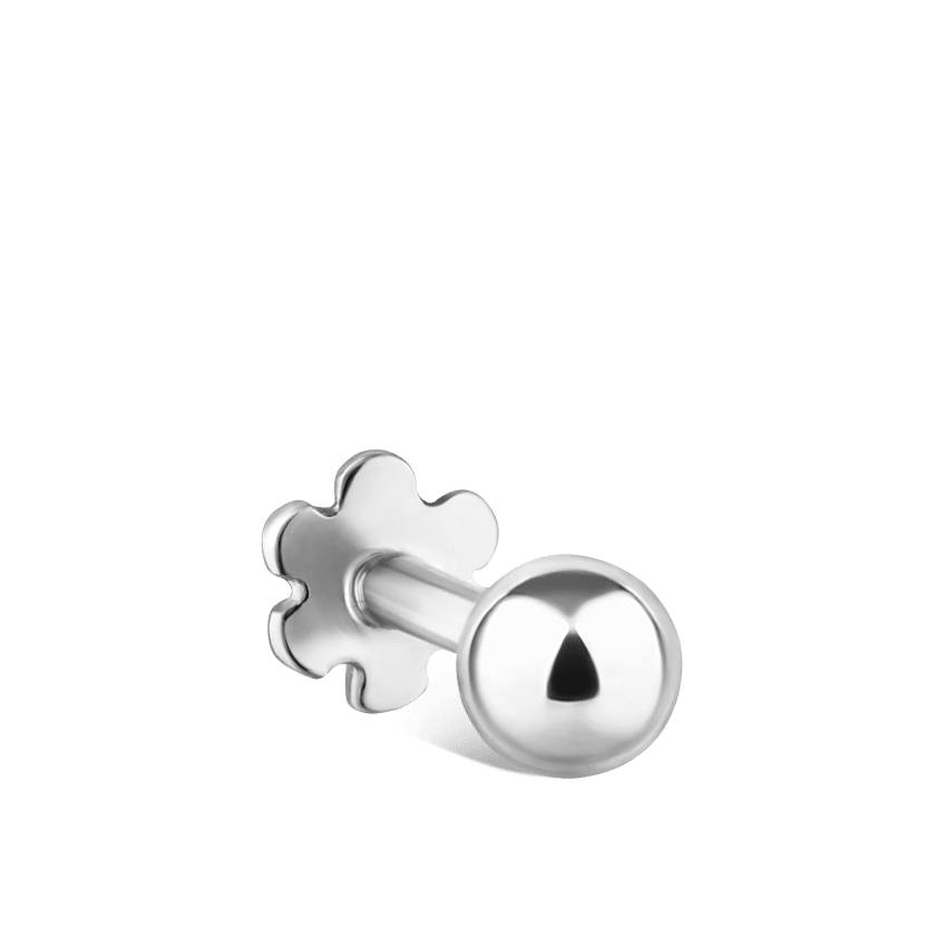 Ball Threaded Stud Earring