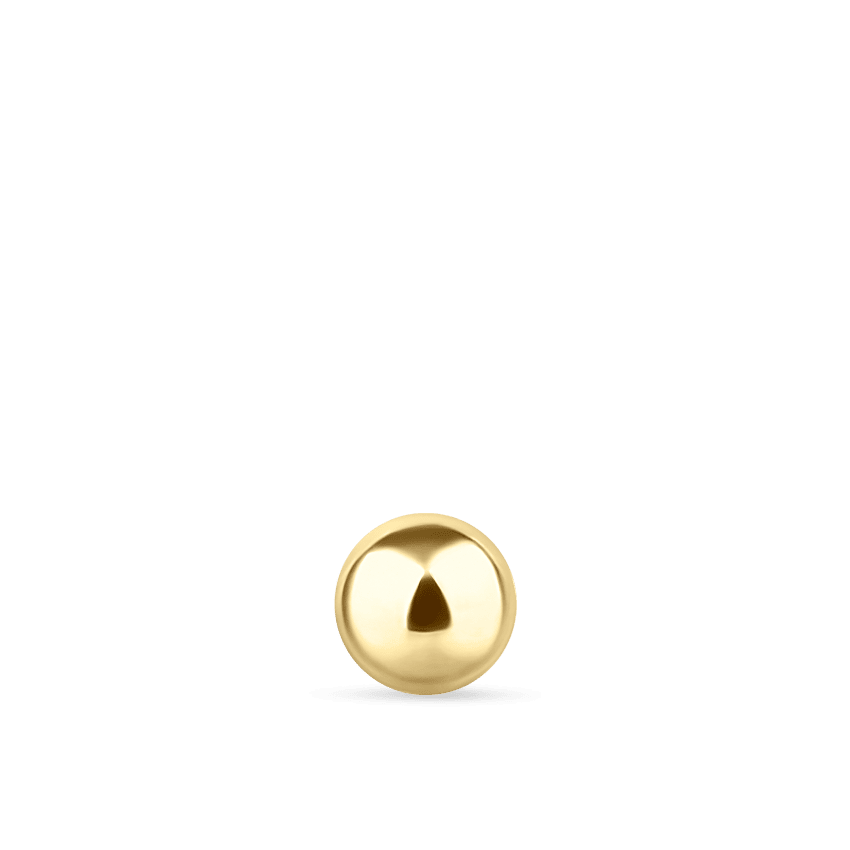 Ball Threaded Stud Earring