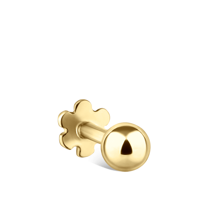 Ball Threaded Stud Earring