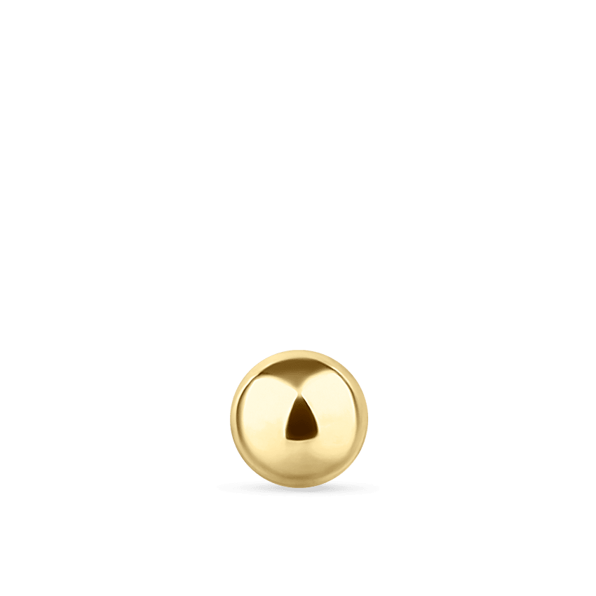 Ball Threaded Stud Earring