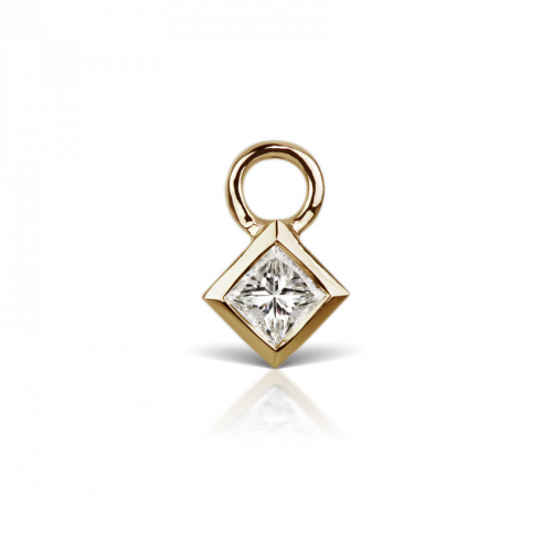 Princess Diamond Charm