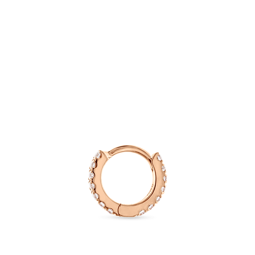 Diamond Eternity Hoop Earring