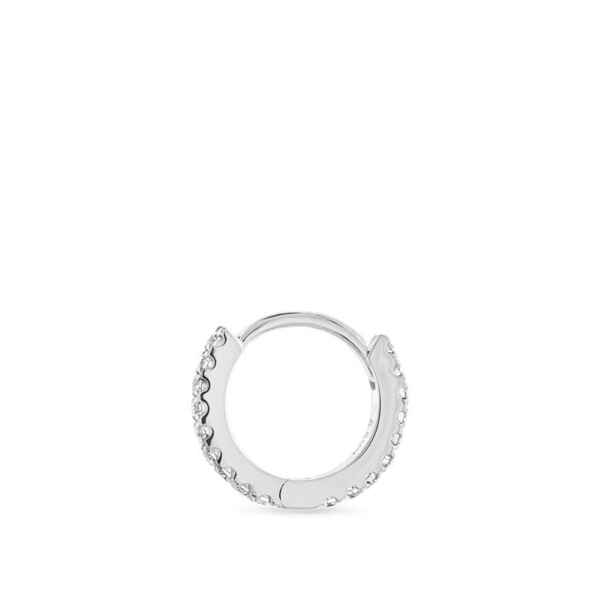 Diamond Eternity Hoop Earring