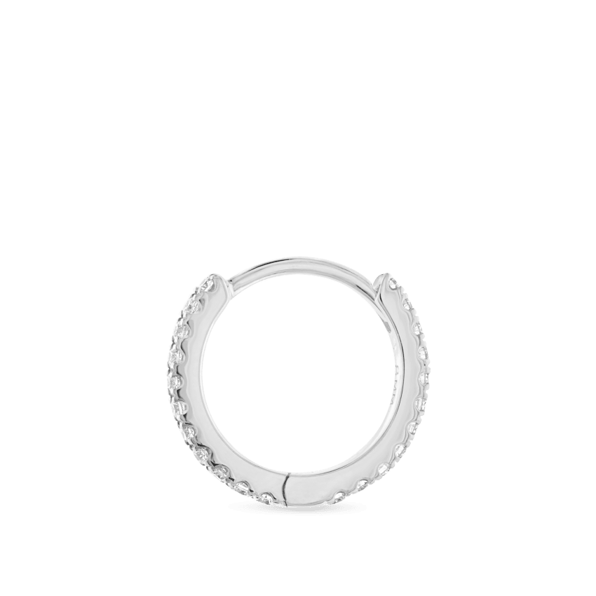 Diamond Eternity Hoop Earring