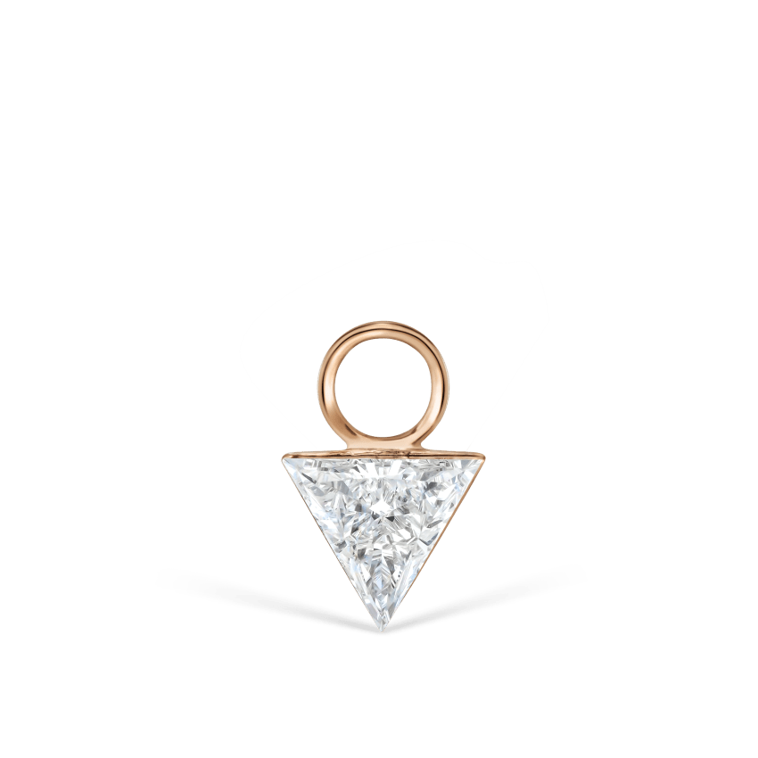 Invisible Set Triangle Diamond Charm