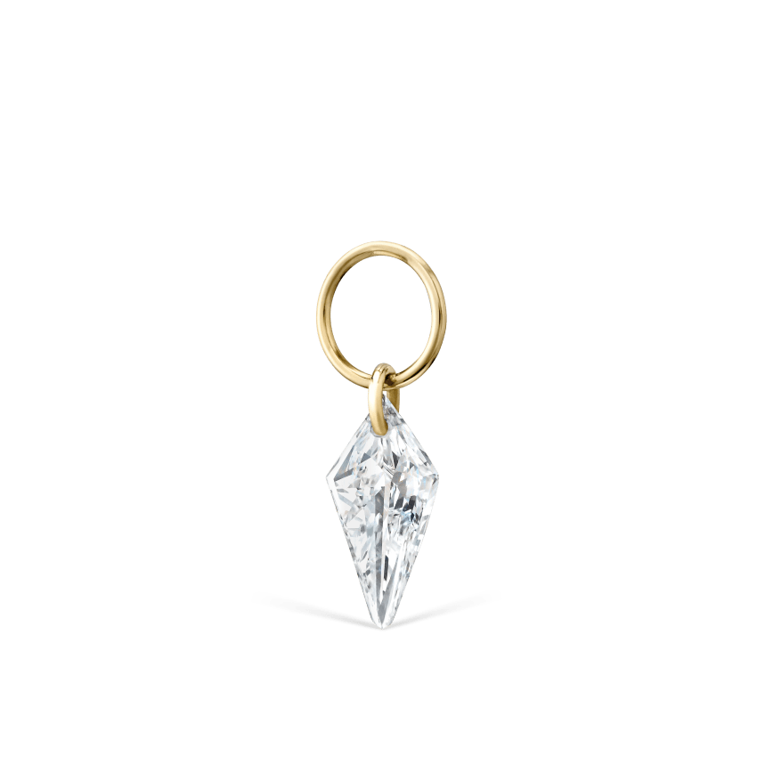 Silhouette Diamond Charm
