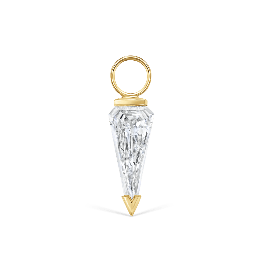 Silhouette Diamond Charm