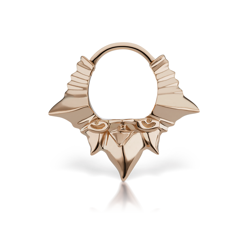 Javanese Spike Hoop Earring