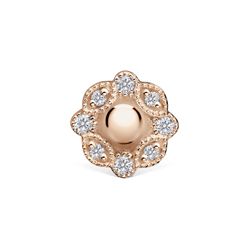 Diamond Rosette Recessed Backing