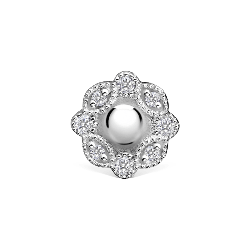 Diamond Rosette Recessed Backing